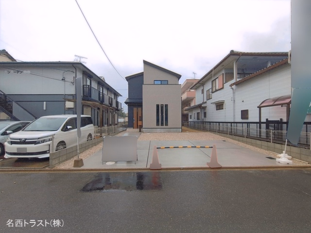 愛知県清須市桃栄3丁目の新築戸建て完成写真 2026年6月24日撮影