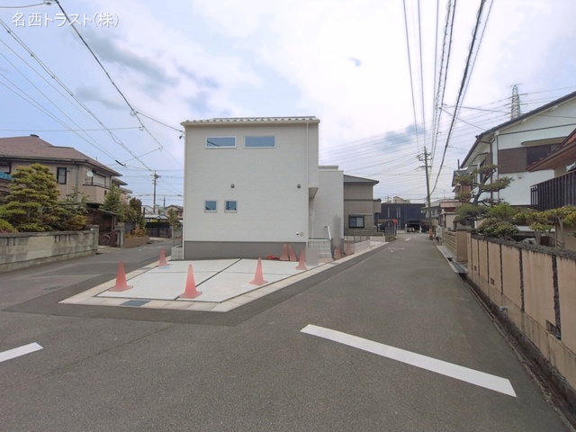 愛知県稲沢市北島町千野地の中古戸建て完成写真 2026年4月8日撮影