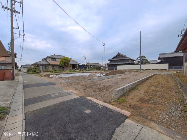 愛知県稲沢市平和町 法立北瀬古の新築戸建て更地・土地写真 2026年6月8日撮影