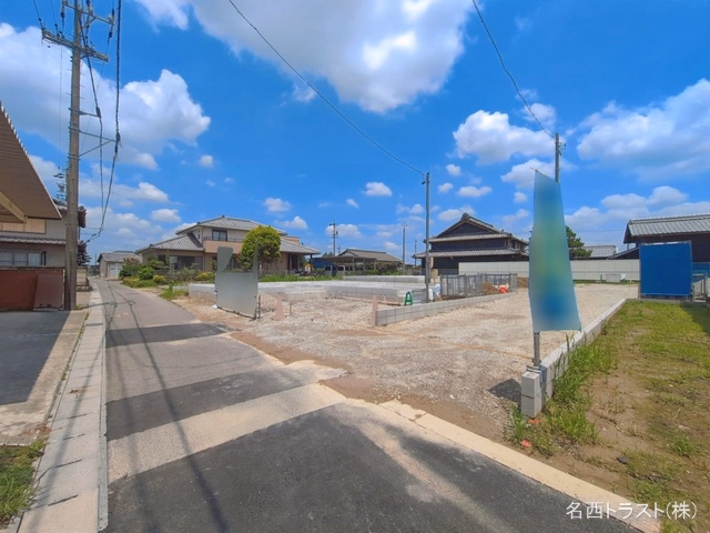 愛知県稲沢市平和町 法立北瀬古の新築戸建て基礎写真 2026年6月28日撮影