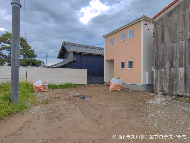 新築戸建て 稲沢市平和町法立北瀬古第4 3号棟 外構