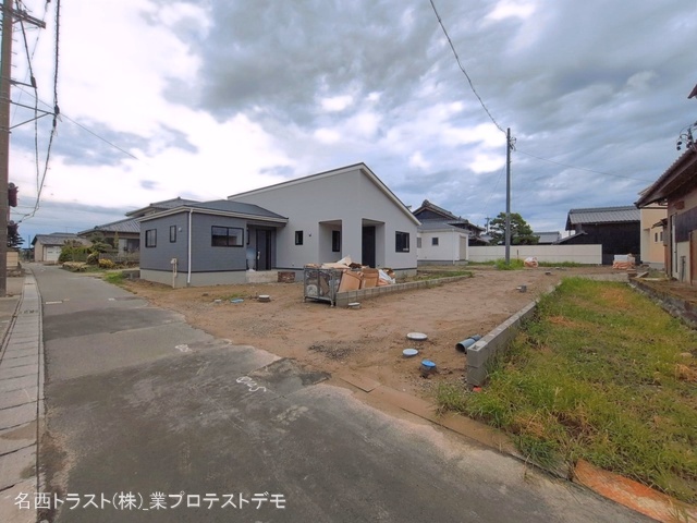 新築戸建て 稲沢市平和町法立北瀬古第4 3号棟 外構
