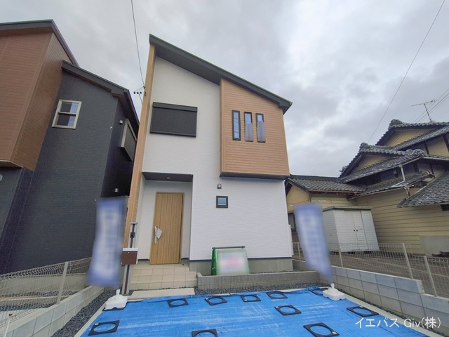 愛知県名古屋市北区福徳町５丁目の新築戸建て完成写真 2026年1月7日撮影