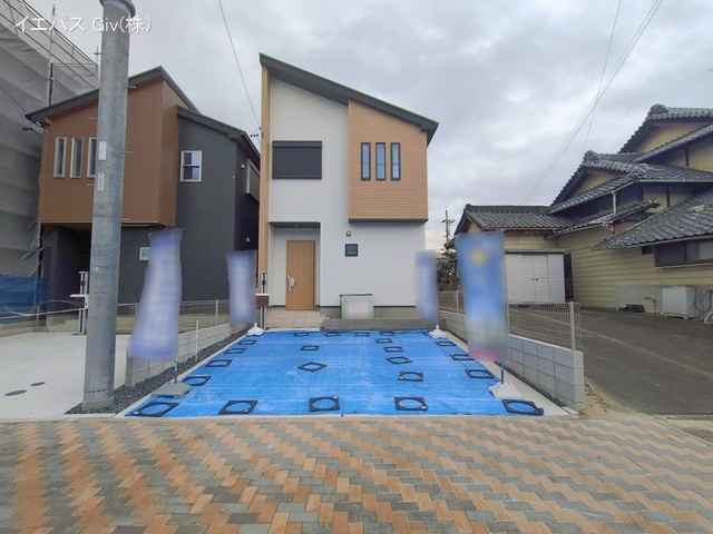 愛知県名古屋市北区福徳町５丁目の新築戸建て完成写真 2026年1月7日撮影