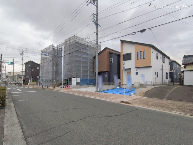 愛知県名古屋市北区福徳町５丁目の新築戸建て完成写真 2026年1月7日撮影