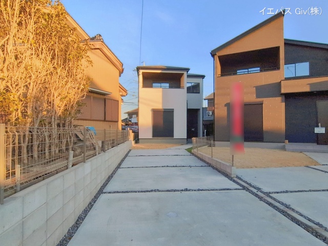 愛知県岡崎市赤渋町の新築戸建て完成写真 2026年2月9日撮影