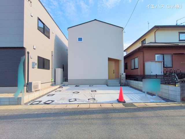 愛知県岡崎市若松町字中根の新築戸建て完成写真 2025年11月20日撮影