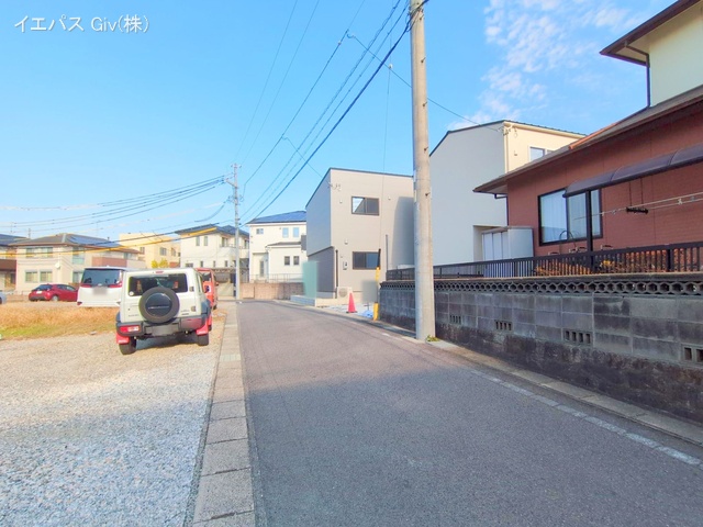 愛知県岡崎市若松町字中根の新築戸建て完成写真 2025年11月20日撮影