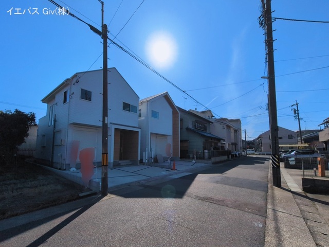 愛知県名古屋市西区城西町の新築戸建て完成写真 2026年3月10日撮影