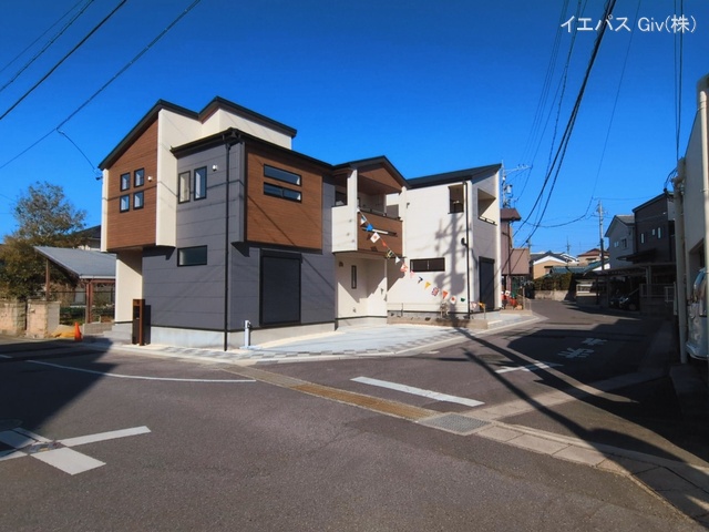 愛知県岡崎市若松町字大廻の新築戸建て完成写真 2026年3月9日撮影