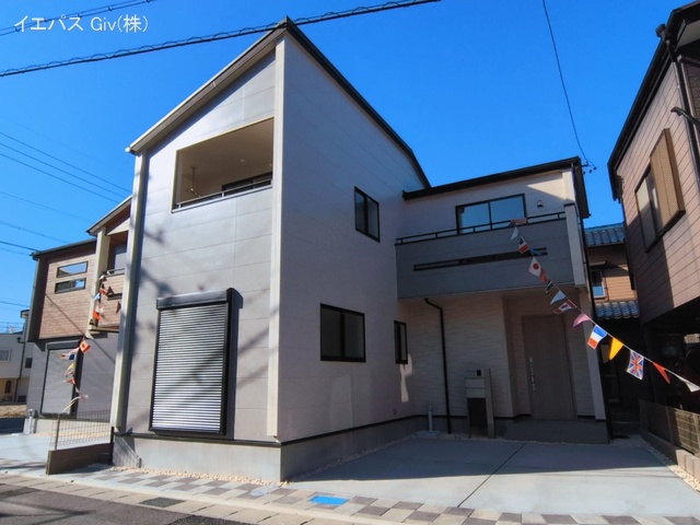 愛知県岡崎市若松町字大廻の新築戸建て完成写真 2026年3月9日撮影