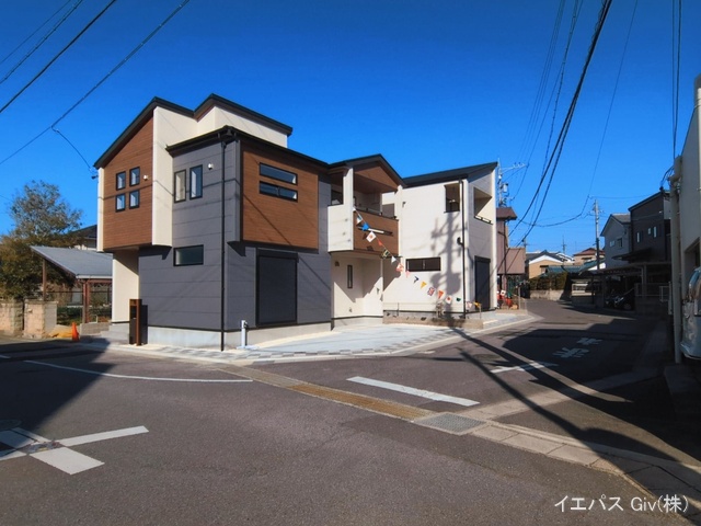 愛知県岡崎市若松町字大廻の新築戸建て完成写真 2026年3月9日撮影