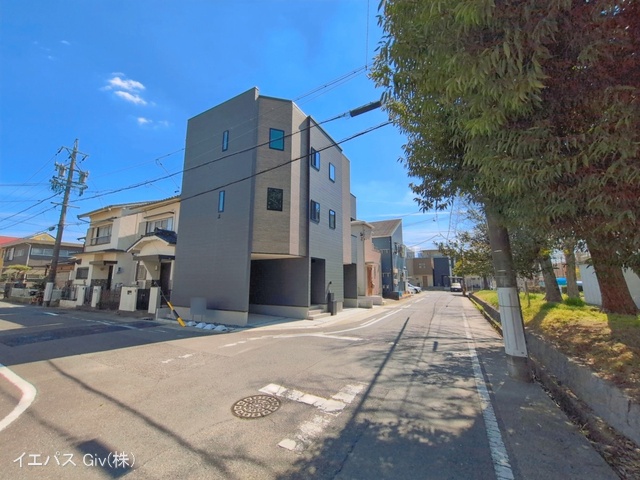 愛知県名古屋市天白区植田西２丁目の新築戸建て完成写真 2026年3月26日撮影