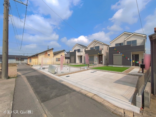 愛知県一宮市浅井町　大日比野字東屋敷の新築戸建て完成写真 2026年3月29日撮影