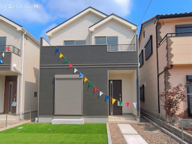 愛知県一宮市浅井町　大日比野字東屋敷の新築戸建て完成写真 2026年3月29日撮影