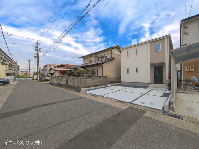愛知県名古屋市北区喜惣治２丁目の新築戸建て完成写真 2026年4月12日撮影