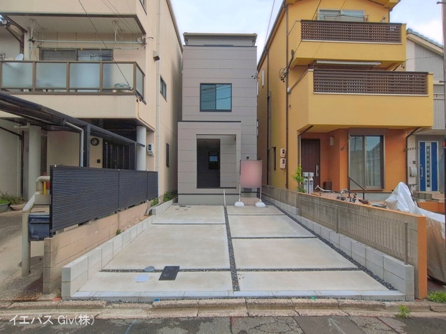 愛知県名古屋市中村区稲葉地町4丁目の新築戸建て完成写真 2026年5月7日撮影