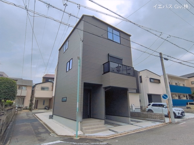 愛知県名古屋市南区呼続2丁目の新築戸建て完成写真 2026年7月1日撮影