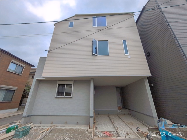 愛知県名古屋市南区呼続2丁目の新築戸建て外構写真 2026年6月4日撮影
