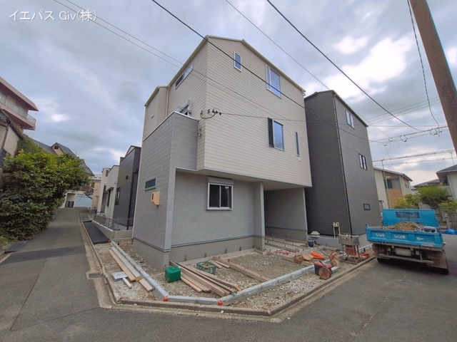 愛知県名古屋市南区呼続2丁目の新築戸建て外構写真 2026年6月4日撮影