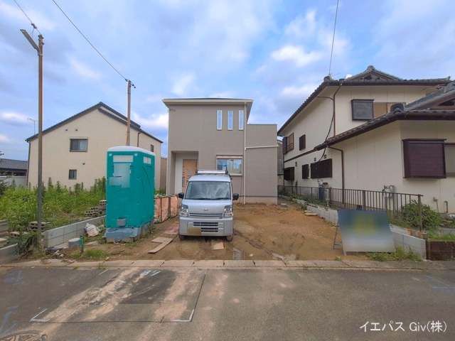 愛知県一宮市千秋町 佐野字農中の新築戸建て外構写真 2026年7月6日撮影