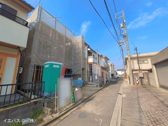 愛知県名古屋市中川区牛立町３丁目の新築戸建て上棟写真 2026年3月29日撮影