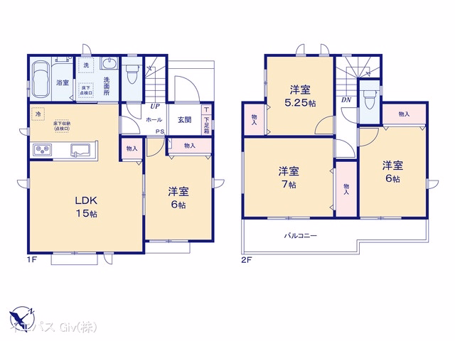 新築戸建て 春日井市八事町1丁目29番 C号棟 間取図
