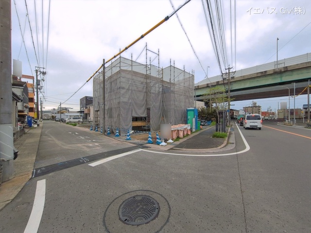 愛知県名古屋市西区長先町の新築戸建てシート写真 2026年3月31日撮影