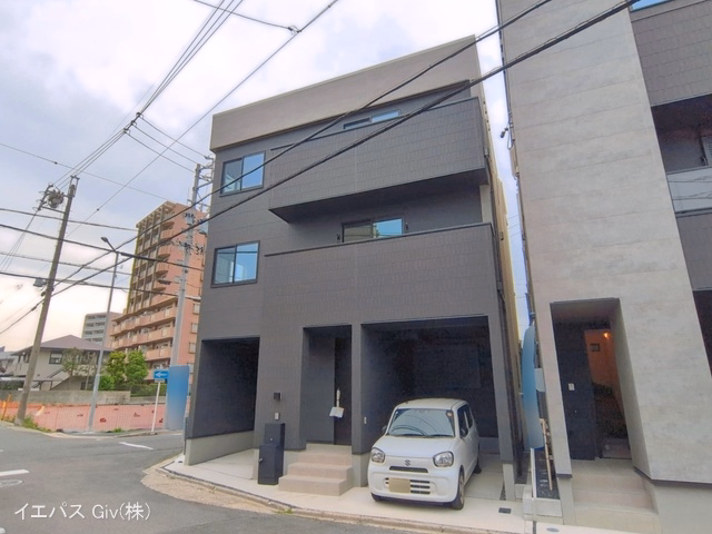 愛知県名古屋市昭和区折戸町3丁目の新築戸建て完成写真 2026年6月8日撮影