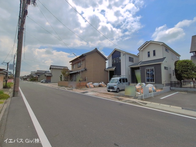 愛知県名古屋市港区東茶屋1丁目の新築戸建て外構写真 2026年5月11日撮影