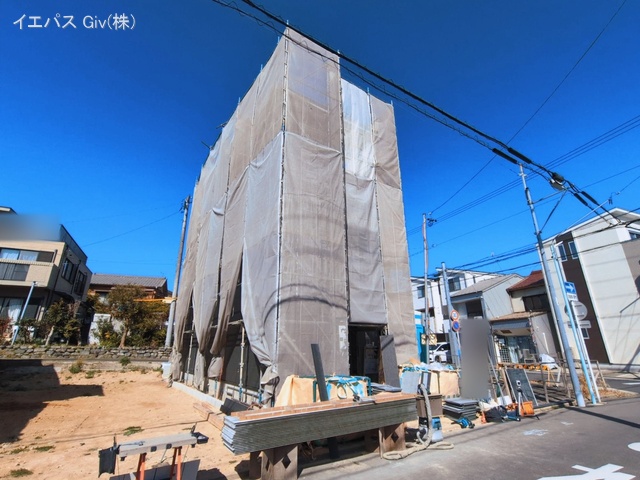 愛知県名古屋市瑞穂区大喜新町４丁目の新築戸建てシート写真 2026年3月11日撮影