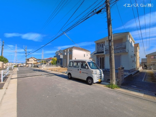 愛知県名古屋市名東区猪子石2丁目の新築戸建て外構写真 2026年7月2日撮影