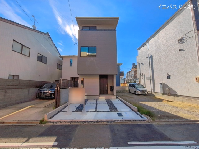 愛知県名古屋市北区大杉町7丁目の新築戸建て完成写真 2026年7月2日撮影
