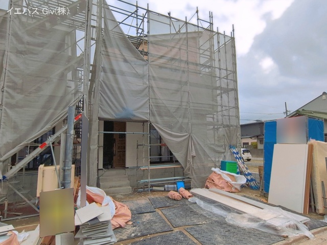 愛知県名古屋市中村区諏訪町２丁目の新築戸建てシート写真 2026年4月29日撮影