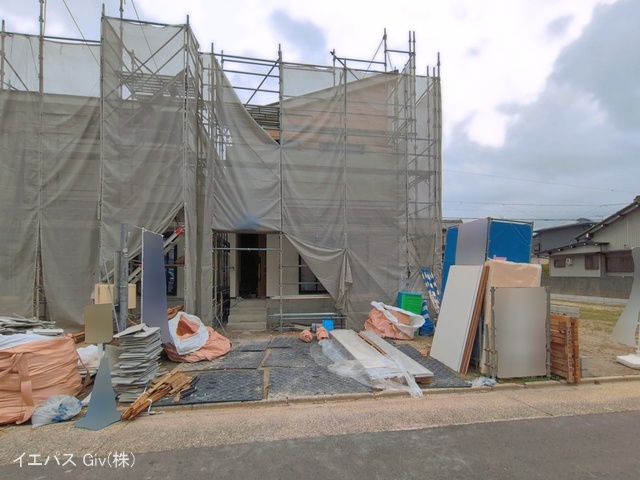 愛知県名古屋市中村区諏訪町２丁目の新築戸建てシート写真 2026年4月29日撮影