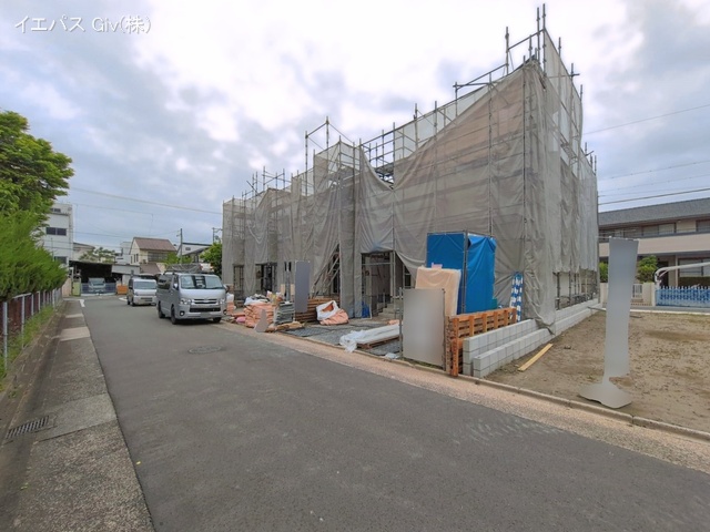 愛知県名古屋市中村区諏訪町２丁目の新築戸建てシート写真 2026年4月29日撮影