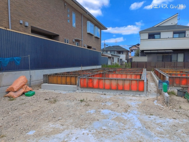 愛知県名古屋市中川区中野新町６丁目の新築戸建て基礎写真 2026年7月13日撮影