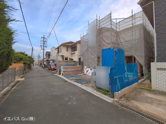 愛知県名古屋市南区三条2丁目の新築戸建てシート写真 2026年7月6日撮影