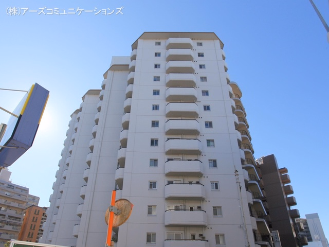 愛知県名古屋市東区泉１丁目のマンション『グリーンハイツ外堀通り』外観写真 2022年11月20日撮影