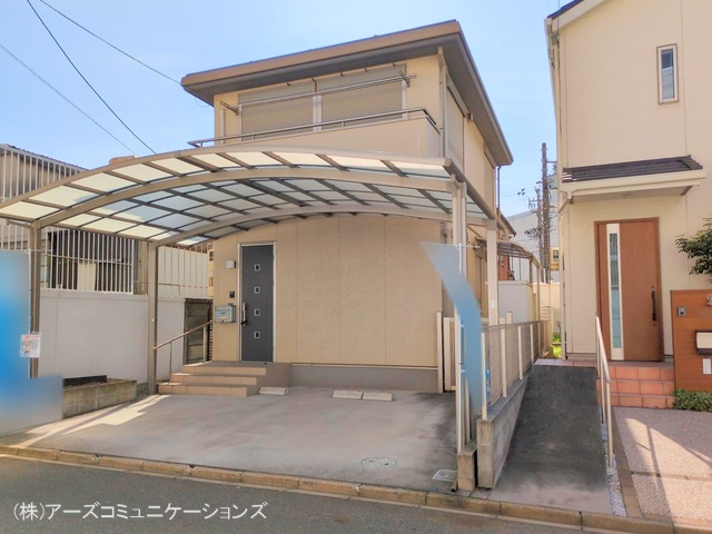 愛知県名古屋市中川区月島町の中古戸建て完成写真 2025年8月21日撮影