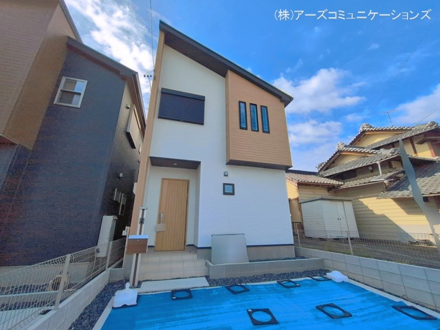 愛知県名古屋市北区福徳町５丁目の新築戸建て完成写真 2026年4月21日撮影