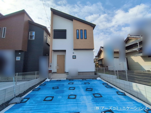 愛知県名古屋市北区福徳町５丁目の新築戸建て完成写真 2026年4月21日撮影