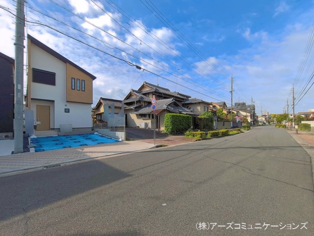 愛知県名古屋市北区福徳町５丁目の新築戸建て完成写真 2026年4月21日撮影