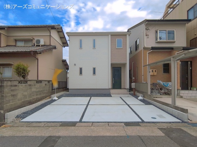 愛知県名古屋市北区喜惣治２丁目の新築戸建て完成写真 2026年4月12日撮影