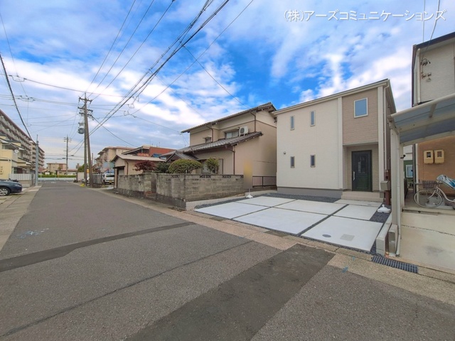 愛知県名古屋市北区喜惣治２丁目の新築戸建て完成写真 2026年4月12日撮影