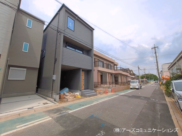 愛知県名古屋市守山区鳥神町の新築戸建て外構写真 2026年6月15日撮影