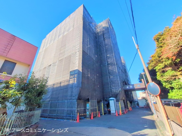 愛知県名古屋市東区矢田３丁目のマンション『コーポ木ケ崎』外観写真 2025年12月14日撮影