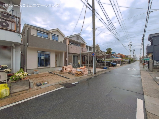 愛知県名古屋市守山区苗代２丁目の新築戸建て外構写真 2026年4月22日撮影