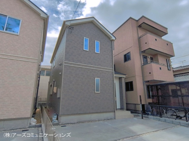 愛知県名古屋市守山区川北町の新築戸建て完成写真 2026年3月25日撮影