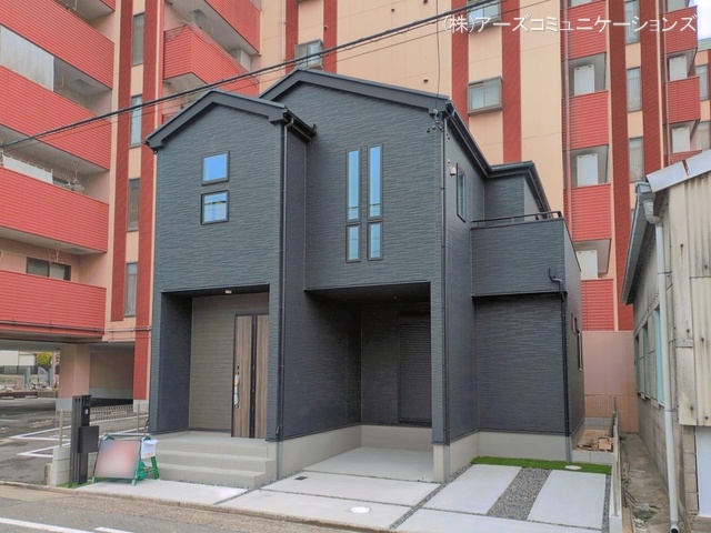 愛知県名古屋市港区小碓２丁目の新築戸建て完成写真 2026年4月6日撮影